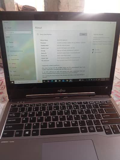 Fujitsu lifebook t series 360 rotation touch screen