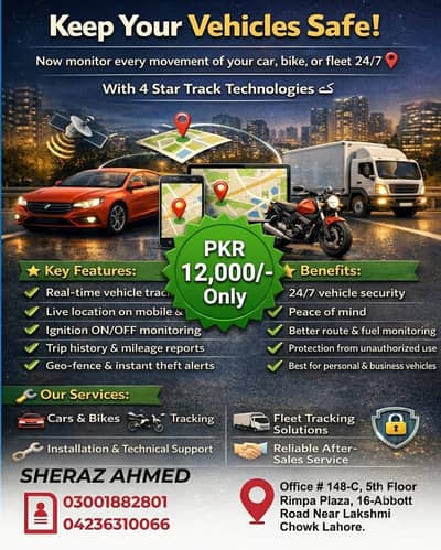 Car Tracker | Bike Tracker | Affordable and Best Car Tracker in Lahore