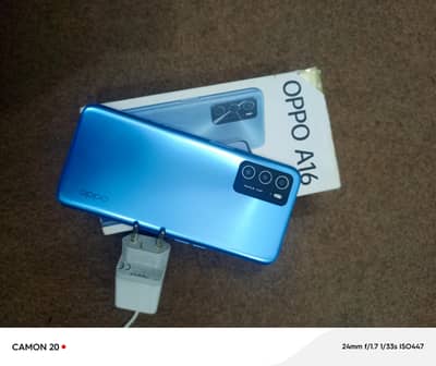 OPPO A16 with Box Charger Official PTA