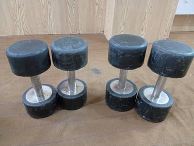 Gym Equipment for Sale–Dumbbells, Weight Rods & Exercise Table