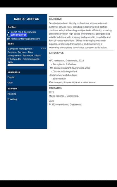 data entry, receptionist , computer work , online work