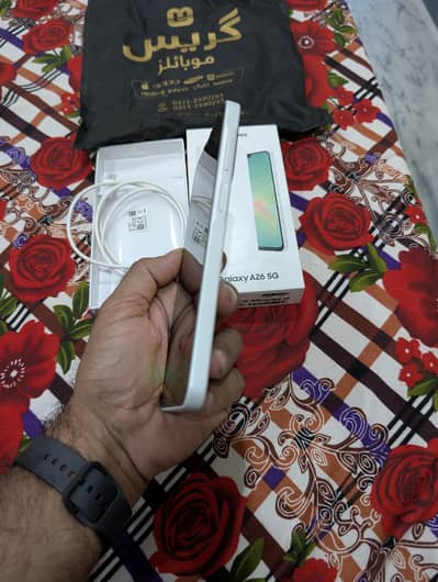 Samsung Galaxy A26 5G (White) | 10/10 Condition | Warranty Remaining,