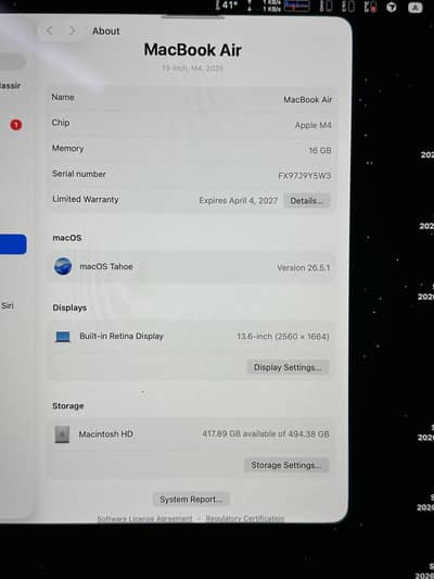 Macbook air m4