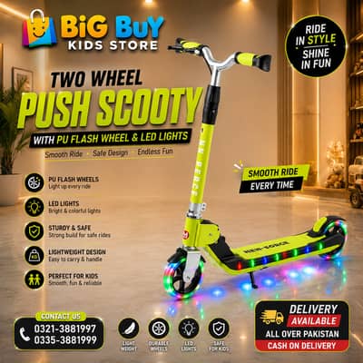 Kids Electric Bikes & Scooters Available – Delivery All Pakistan
