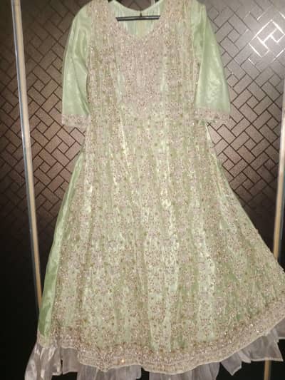 embroidery bridal maxi