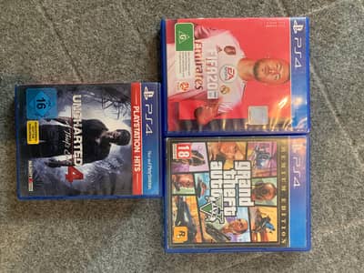 ps4 games and controller