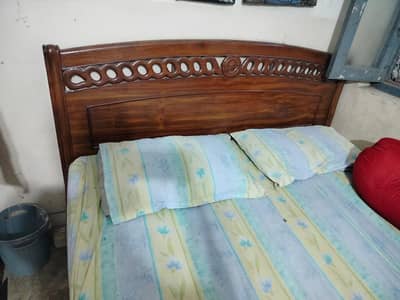 Double Bed , Dressing Table , And Showcase