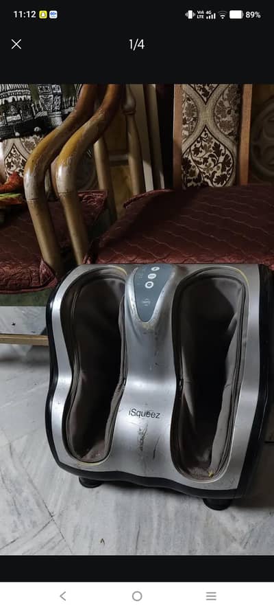 foot and leg misajer machine