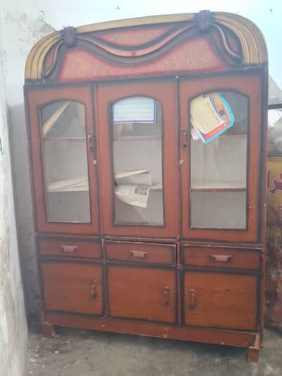 Showcase and Dressing table