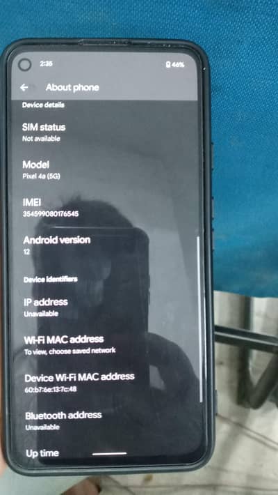 Google pixel 4a 5g