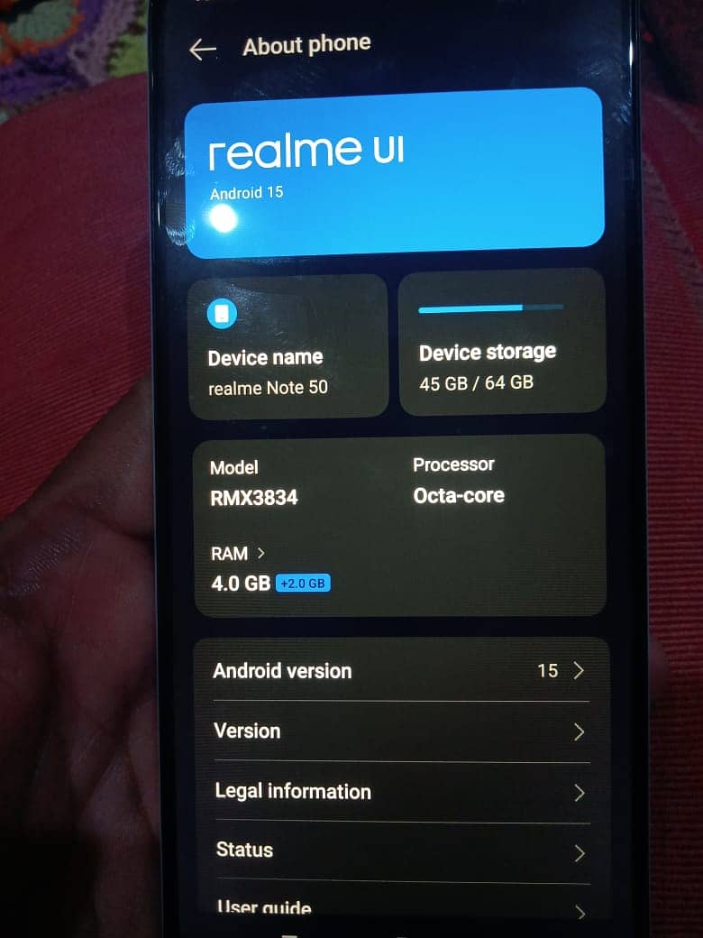 Realme Note 50 4