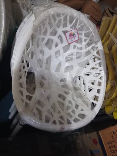 Plastic Chairs 6 pcs