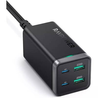 Ravpower 65 watt charging brick and charger