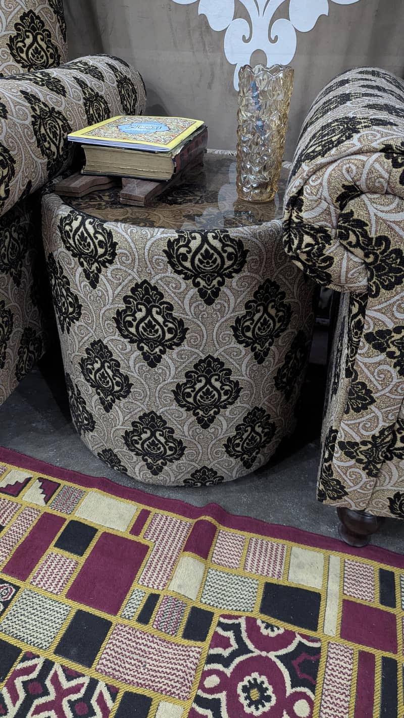 High back Sofa set with Same Table 4