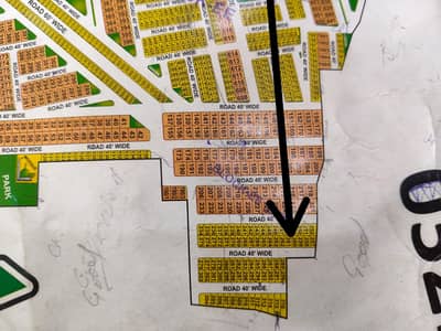 Near Mosque and Park Bllck EE Extension 5 Marla Plot available for sale