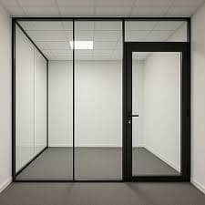 gypsum board partition-false ceiling-glass partition-Pvc Fiber door