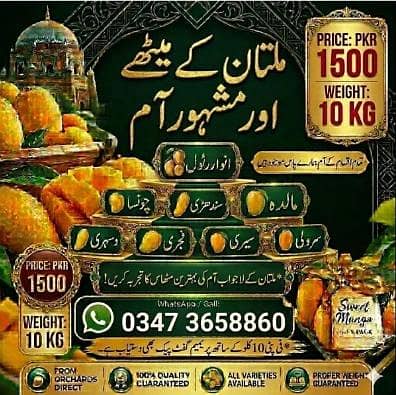 Multani Mangoes – Fresh, Organic & Extra Sweet