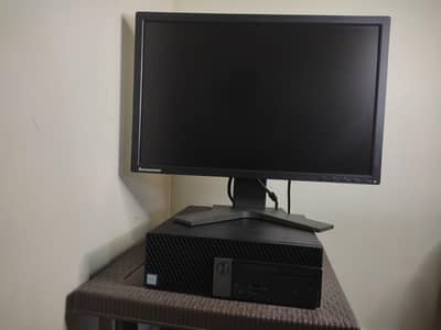 dell core i5 6th gen with Lenovo hd lcd