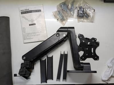 Dual Monitor Wall Mount | Dual Monitor Arm | HUANUO