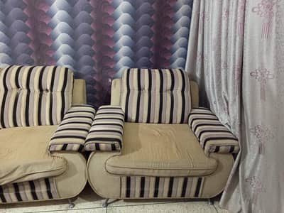 Sofa set 5 seater used