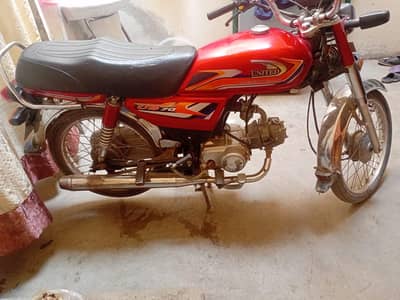 United bike 70cc bulkal saf condition ma ha bio matric on the spot ho