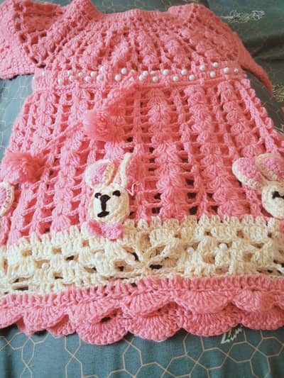 crochet frock