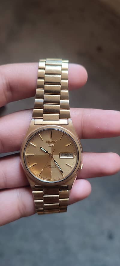 Seiko 5 automatic 21 Jewel's 100% original