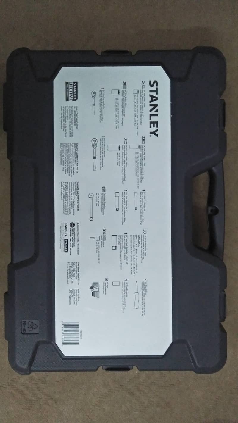 Stanley Mechanic Socket Set 145/Pcs 1