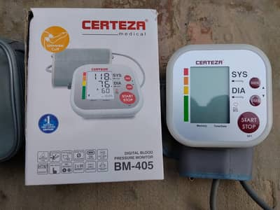 Certeza BM 405 Digital Blood Pressure Monitor/BP machine