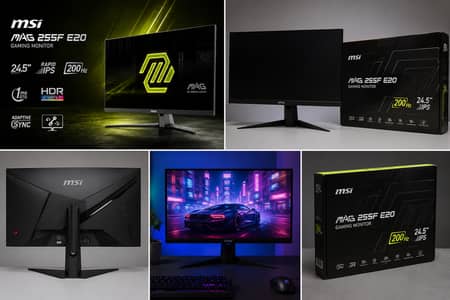GAMING LCD MSI MAG 255F E20 24.5" 200Hz FHD, HDR Ready !!! just new !!