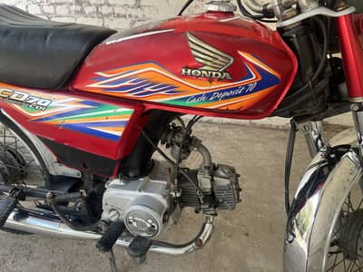 honda cd 70 2020 model genuine condition home used