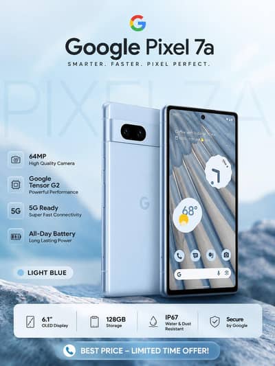 Google Pixel 7a 5G - Smooth Camera & Performance