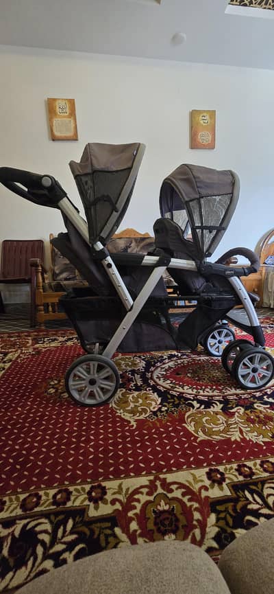 CHICCO brand straller for twins