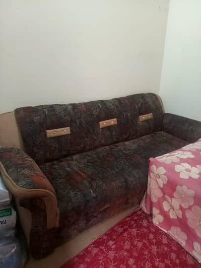 Sofa set with cover