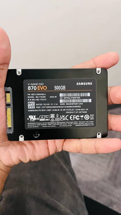 Samsung Evo 870 500gb SSD