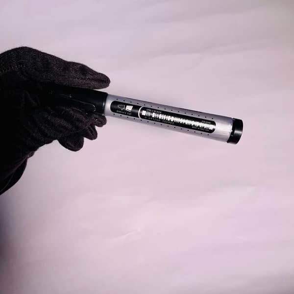 Dollar Permanent Marker Black Ink with Bulleted Tip – Quick-Dry Refillable Marker for Office, School & Home