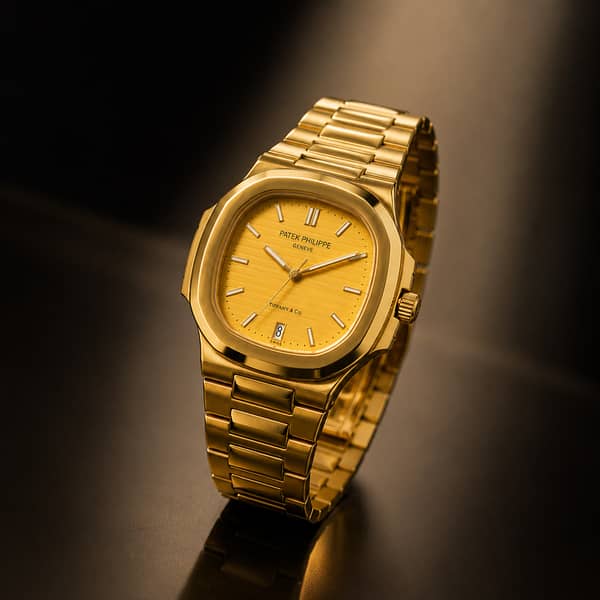 Premium Gold Quartz Watch for Men with Stainless Steel Strap and Analog Display