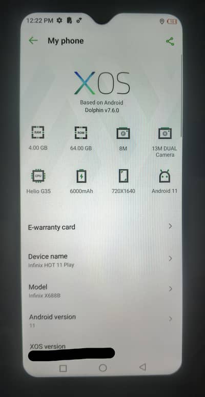 Infinix Hot 11 Play