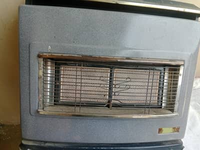 2 burner gas heater - dono side chlta ha - bilkul theek condition