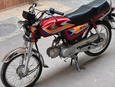 Honda CD 70 | 2024 Model | 7300 Driven |