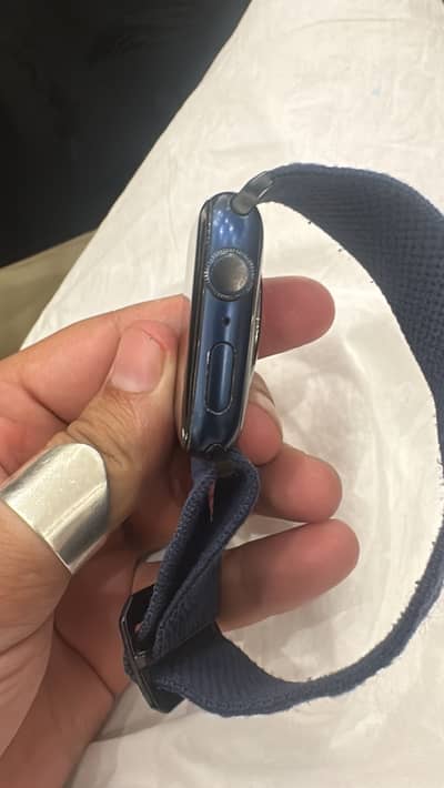 Apple watch series 6. Blue color
