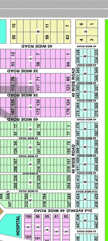 3 Side Corner 88 Sq Yd Commercial Plot Sale In Saadi Garden Block 2 Scheme 33 Karachi