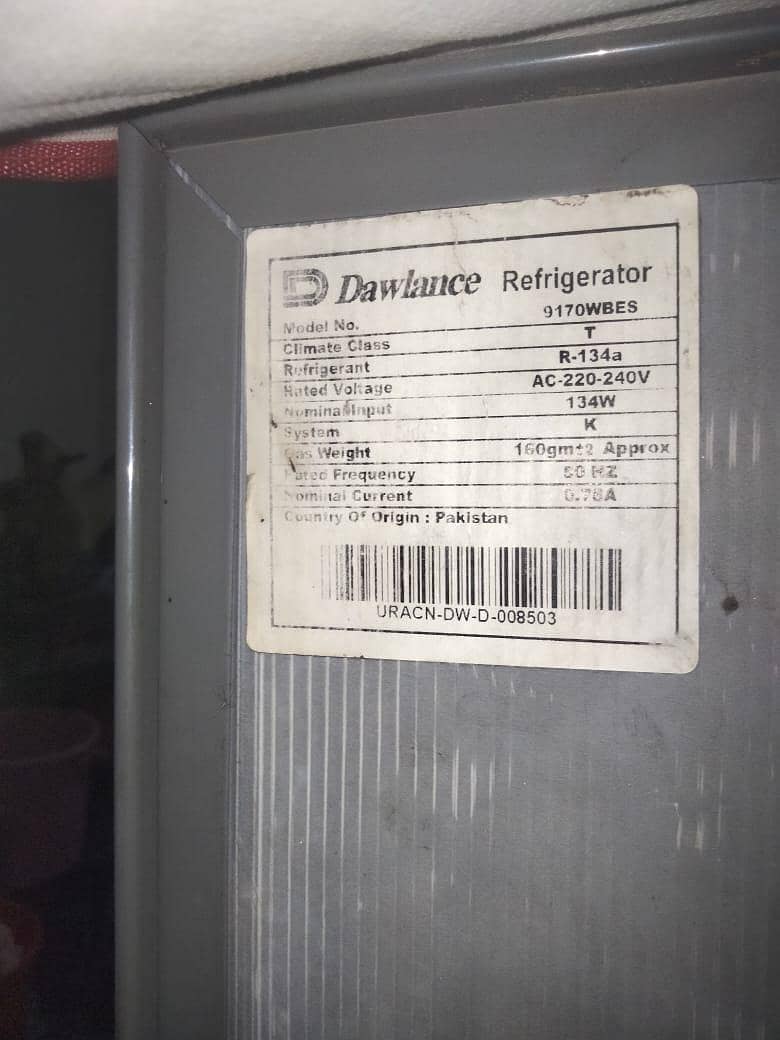 dawlance fridge 0