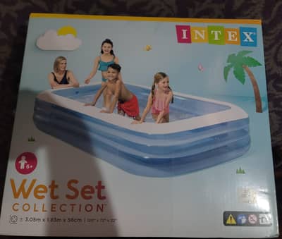 Intex big swimming pool (120×72×22) 10×6 feet box pack