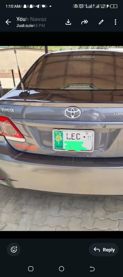 Toyota Corolla GLI 2011