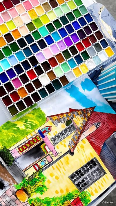 150 Watercolours for Professionals painting