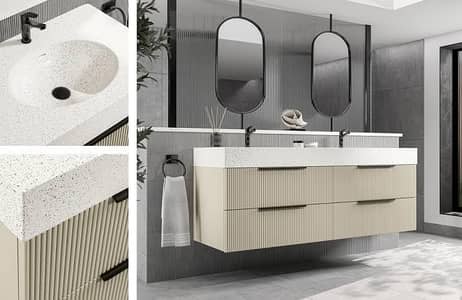Corian and Pvc Vanities