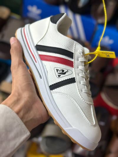 Premium Casual Sneakers for Men | Stylish White Edition 