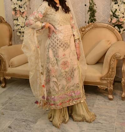 it's party wear dress  or for nikkah bride also