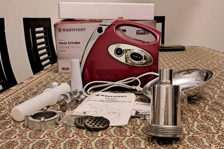 West point Meat grinder in mint condition used only once.